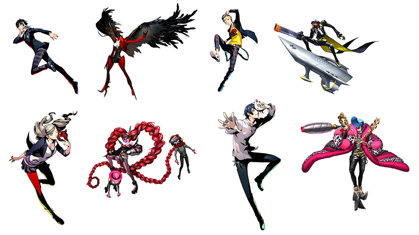 Persona 5 Royal Screens Characters, Third School Semester, Battles and Kich...